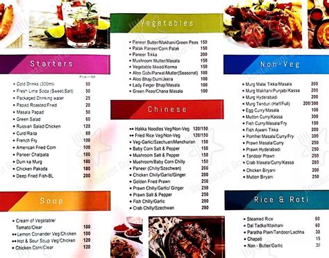 Menu at Red Crab Restaurant, Bhubaneswar