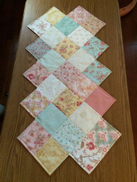 Image result for Table Runner Made with Charm Pack Free Pattern