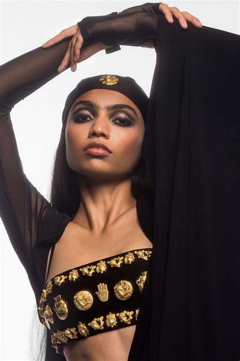 Masaba - The Midnight Cocktail Saree - Elahe