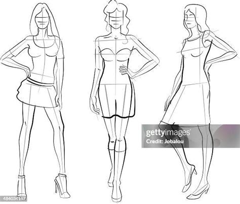 Image result for Runway Model Drawing
