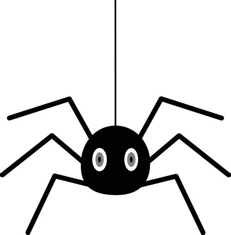 Simple clipart style cute spider icon 22780630 Vector Art at Vecteezy