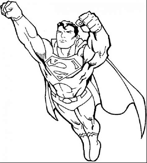 Free Printable Superman Coloring Pages - Free Printables