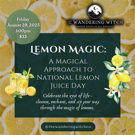 Lemon Magic (National Lemon Juice Day) 🍋, 534 Wythe Creek Rd, Poquoson ...
