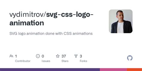 GitHub - vydimitrov/svg-css-logo-animation: SVG logo animation done with CSS animations