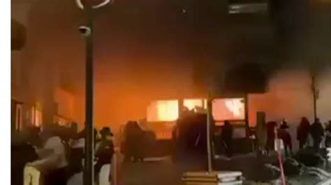 Swiss Ski Resort New Year Blaze Turns Party Into…