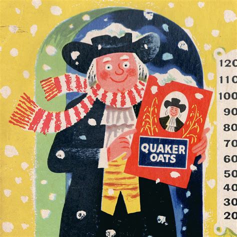 It’s Quaker Oats Weather (c.1950s) — Modern Illustration