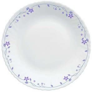 Larah by Borosil Fluted Flora 6pc Quarter Plate Half Plate Price in ...