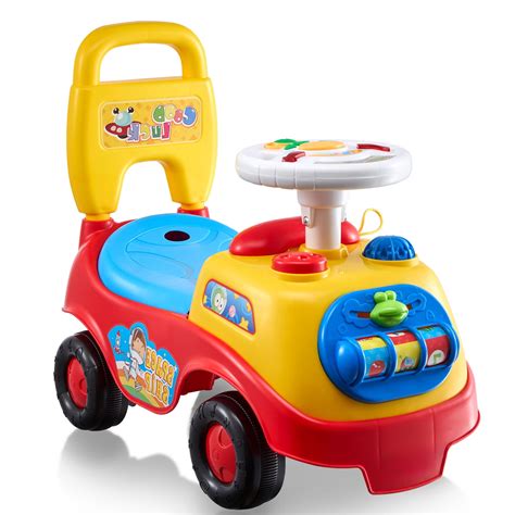 KFFKFF Toddler Push Car, 1-3 Years, Ride Racer, Transition from Sitting ...