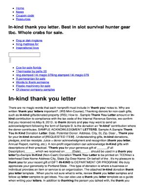 18 Printable Business Thank You Letter Forms and Templates - Fillable ...