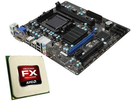 AMD FX-8320 3.5GHz(4.0GHz Turbo) CPU and AMD 760G Chipset Motherboard ...