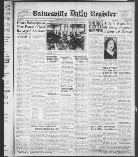 Gainesville Daily Register and Messenger (Gainesville, Tex.), Vol. 56 ...