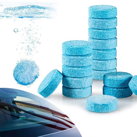 Amazon.com: Sukh Car Windshield Washer Tablets - 150 PCS Washer Fluid Tablets - Glass Cleaner ...