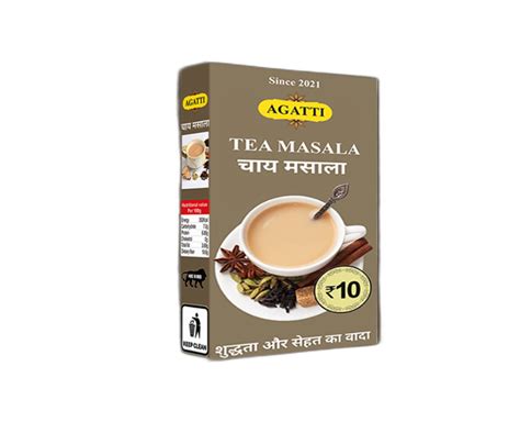 Tea Masala Powder Carton - AGATTI