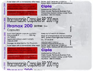 Itranox 200 Capsule 7: Uses, Side Effects, Price & Substitutes