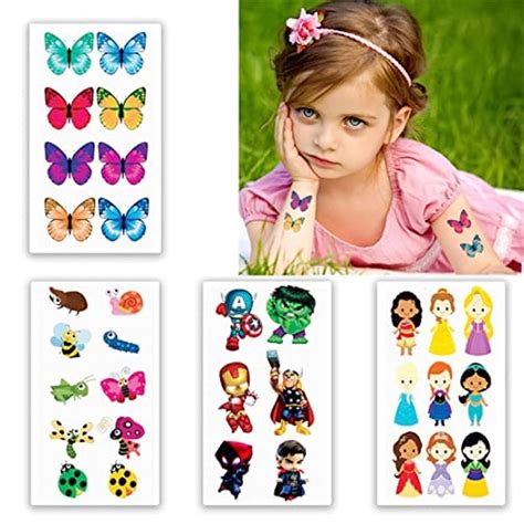 Temporary Tattoowala Cartoon Sticker Tattoo Combo Waterproof Temporary ...