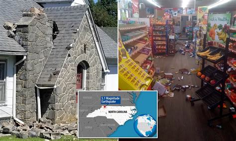 5.1-magnitude earthquake hits North Carolina, 100 buildings damaged