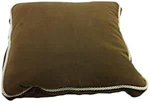 Carolina Pet Ultimate Pillow with Quilted Throw for Pets, Chocolate ...