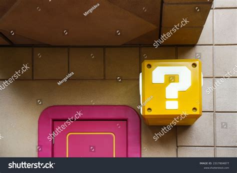 Mario Question Mark Box Coloring Page