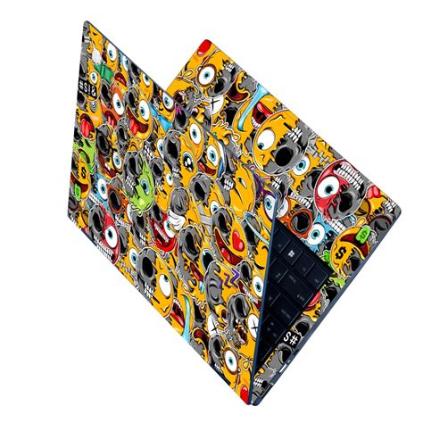 Shop Emojis Sticker Bomb Laptop Skin | Buy Online Now – SkinsLegend