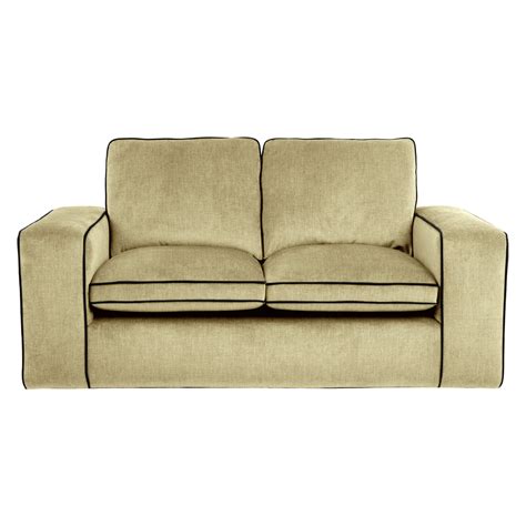 ELLE Home; Camille 2 Seater Sofa, Lemon Ultra-Soft Weave – Furniture And Choice Malaysia