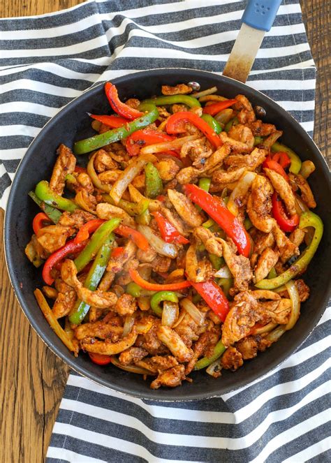 Chicken Fajitas | Fajitas, Easy chicken fajitas, Fajita recipe