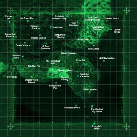 Point Lookout map | Fallout Wiki | Fandom