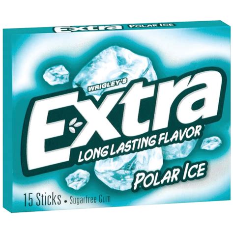 Extra Peppermint Polar Ice Gum (15-Piece) - Hemlock Hardware