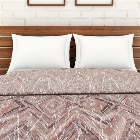 Buy SPACES Earthy Tones Printed Double Dohar - 210 x 240 cm from SPACES ...