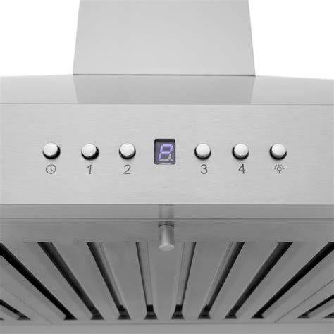 ZLINE KITCHEN & BATH Wall Mount Range Hood 36-in Ducted 400-CFM ...