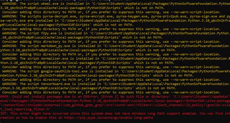 Image result for Python Tensorflow Install Error