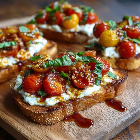 Bruschetta Recipe with Mozzarella