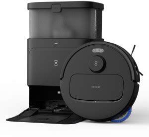 ECOVACS N30 Pro Omni Black Robotic Floor Cleaner with 2 in 1 Mopping ...