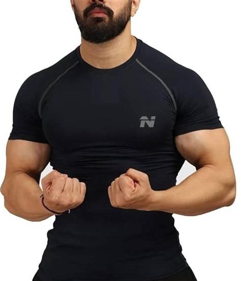 Muscle Fit T Shirts - Buy Muscle Fit T Shirts online at Best Prices in ...