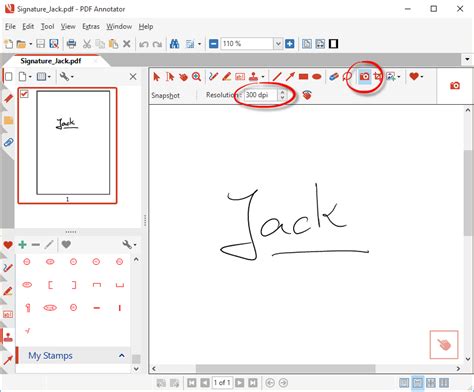 Scan Your Signature 的图像结果