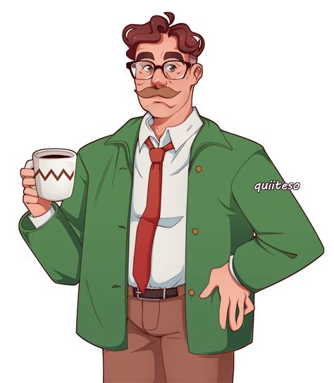 stardew valley harvey by quiiteso on DeviantArt