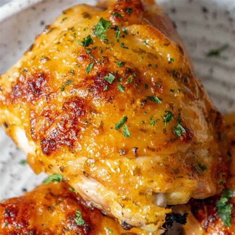 Baked Ranch Chicken Thighs | Easy chicken thigh recipes, Baked ranch ...