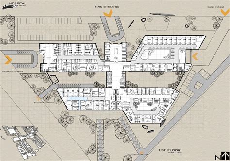 Hospital Layout Plan Model _ Hospital Floor Plan Examples – ZSDNWW