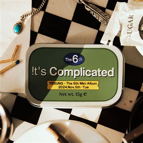 YESUNG 6TH MINI ALBUM It’s Complicated Special Ver스마트앨범 | K-Pop Merch