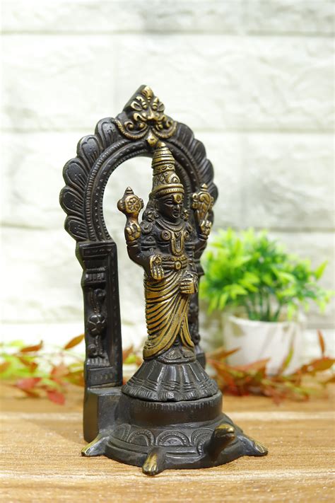 Brass Kurma Avatar Idol of Lord Vishnu,Turtle – BRASS AND BEYOND