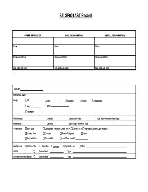 Sti Sp001 - Fill and Sign Printable Template Online