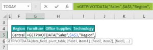 Image result for How to Use Getpivotdata Excel