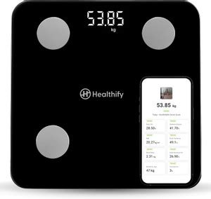 Healthifyme Smart Scale | Track 11+ Key Body Metrics | Data Driven ...