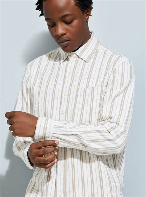 Buy URB_N Men Regular Fit Striped Casual Shirt Online at just Rs. 1199. ...