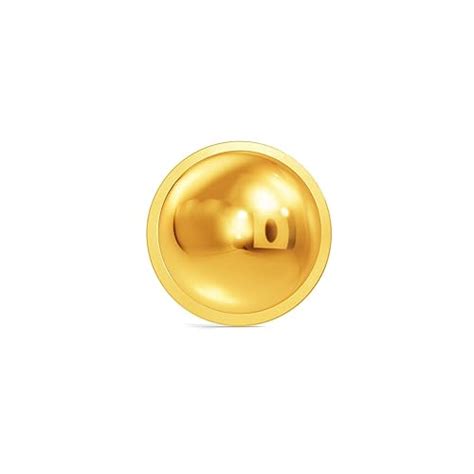 Joyalukkas 22 kt (916) Circular Gold Nosepin : Amazon.in: Jewellery