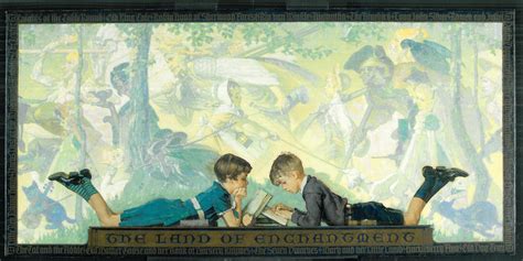 New Rochelle Public Library_Land of Enchantment by Norman Rockwell ...