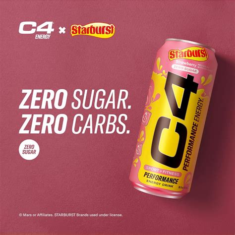C4 Energy Drink Review: Refreshing and Explosive STARBURST Strawberry ...