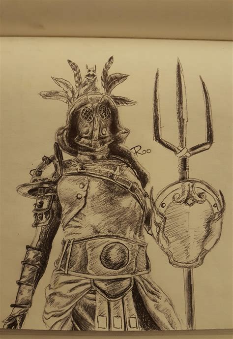 Gladiator Sketch at PaintingValley.com | Explore collection of Gladiator Sketch