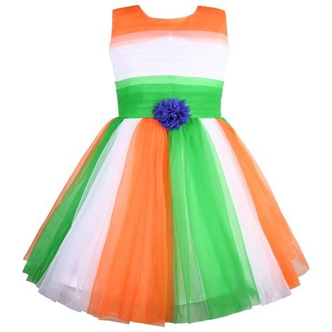 Girls Tri-Color Pleated Dress – Wish Karo
