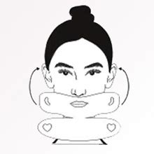 Buy Piercell® v line lifting face mask double chin reducer shaped ...