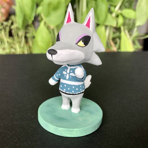 🐺 Animal Crossing Wolf・Free STL File for ・Cults